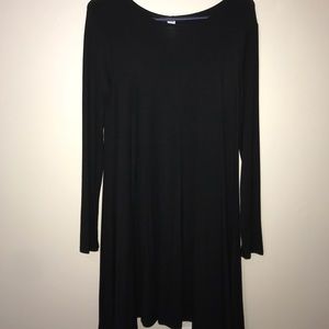 NWT Old Navy Black Swing Dress